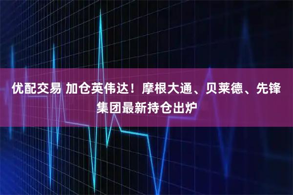 优配交易 加仓英伟达！摩根大通、贝莱德、先锋集团最新持仓出炉