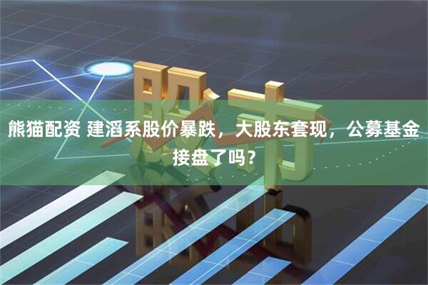 熊猫配资 建滔系股价暴跌，大股东套现，公募基金接盘了吗？